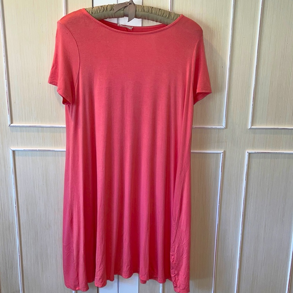 Before You Collection pink swing dress size L